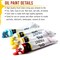 Professional 36 Color Set of Art Oil Paint in Large 18ml Tubes - Rich Vivid Colors for Artists, Students, Beginners - Canvas Portrait Paintings